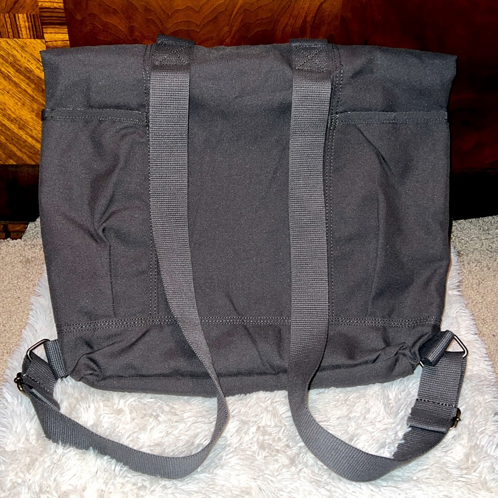 Carhartt Charcoal Canvas Tote with Yellow Hang Tag - Picture 2 of 3
